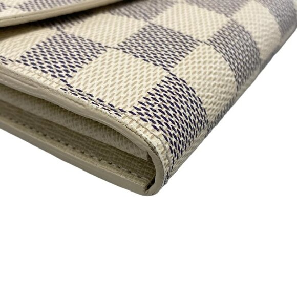 LOUIS VUITTON Portefeuille Sara Azur Damier - Long Wallet  503-042425 - Picture 6 of 12